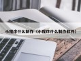 射洪小程序什么制作（小程序什么制作软件）