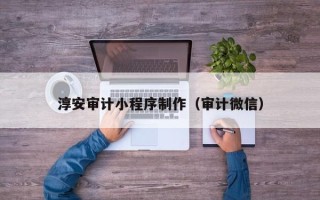射洪淳安审计小程序制作（审计微信）